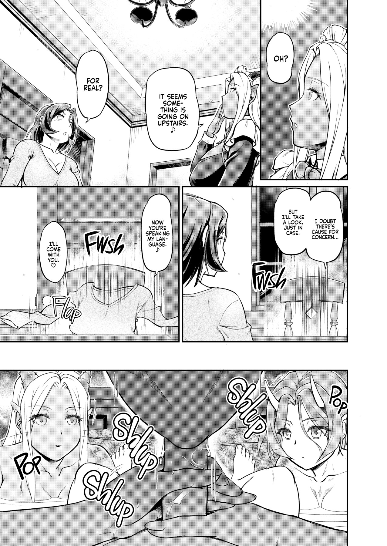 Hentai Manga Comic-Daily Life at the Monster Girl Manor-Read-78